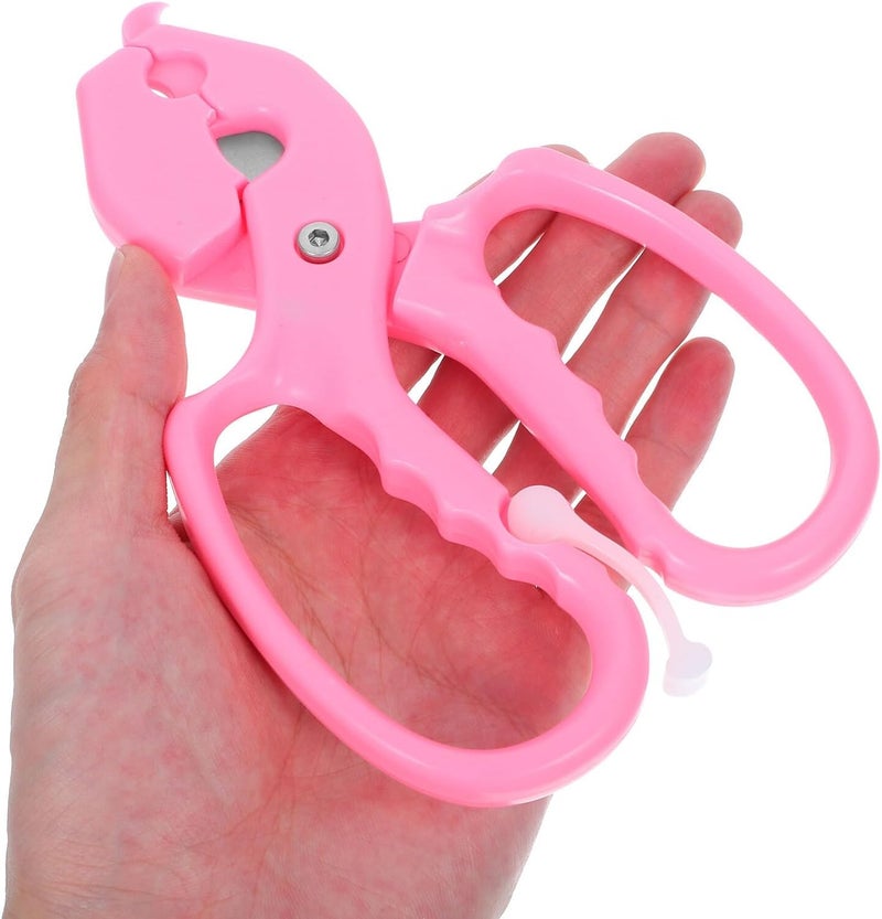 Pruning Shears for Flower Stems and Thorn Removal Tool, Gardening Scissors for Flower Trimming Spring Return, Pink Floral Trimmer for Stem and Branch Cutting in Garden Care - Image 4