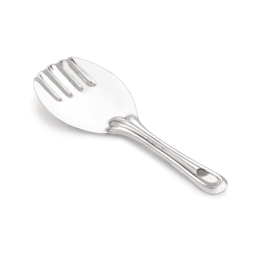 Expresso Stainless Steel Rice Panja Paddle Scooper Spatula Server Kitchen Utensils Pack of 1 - Image 1
