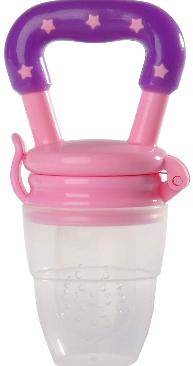Icome Baby Pacifier Fresh Food Feeder Kids (Pink)