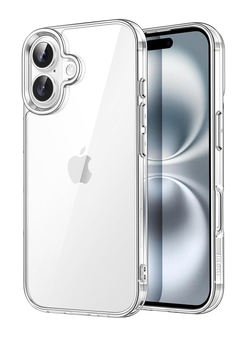 iPhone 16 Case Clear Cover MIL-Grade Protection Revolutionary Crystal Tech Anti-Scratch Air-Guard Corners  Ultra Slim Transparent for iPhone 16 6.1 inch  - Image 2