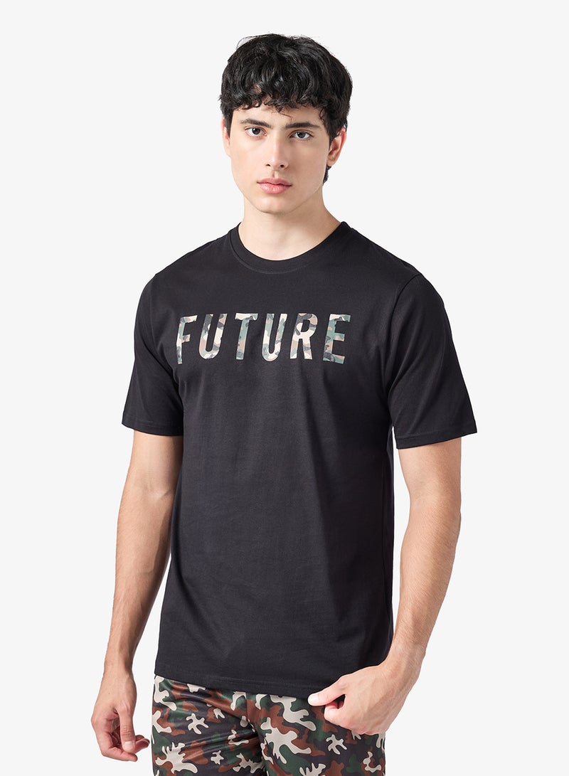 سفنتي فايف طقم بيجامة تي شيرت وشورت - Image 3