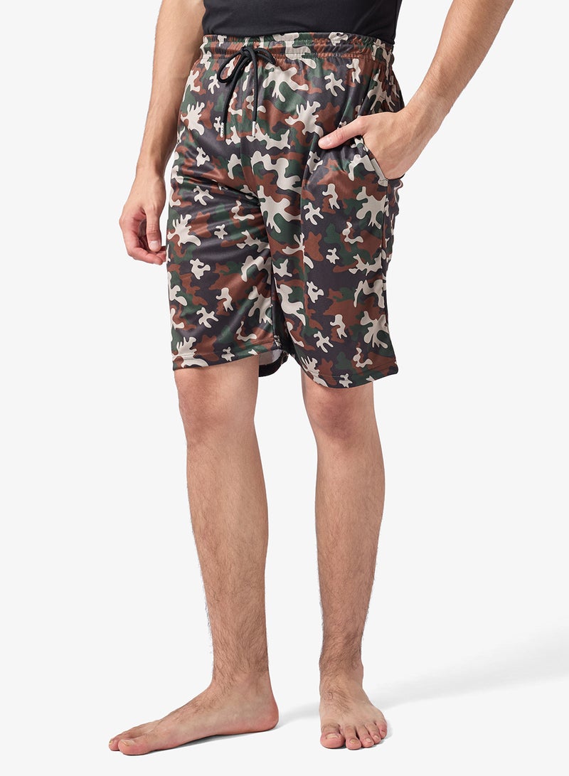 سفنتي فايف طقم بيجامة تي شيرت وشورت - Image 4