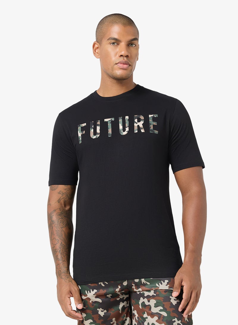 Seventy Five Printed Short Sleeve T-Shirt And Shorts Set - Image 3