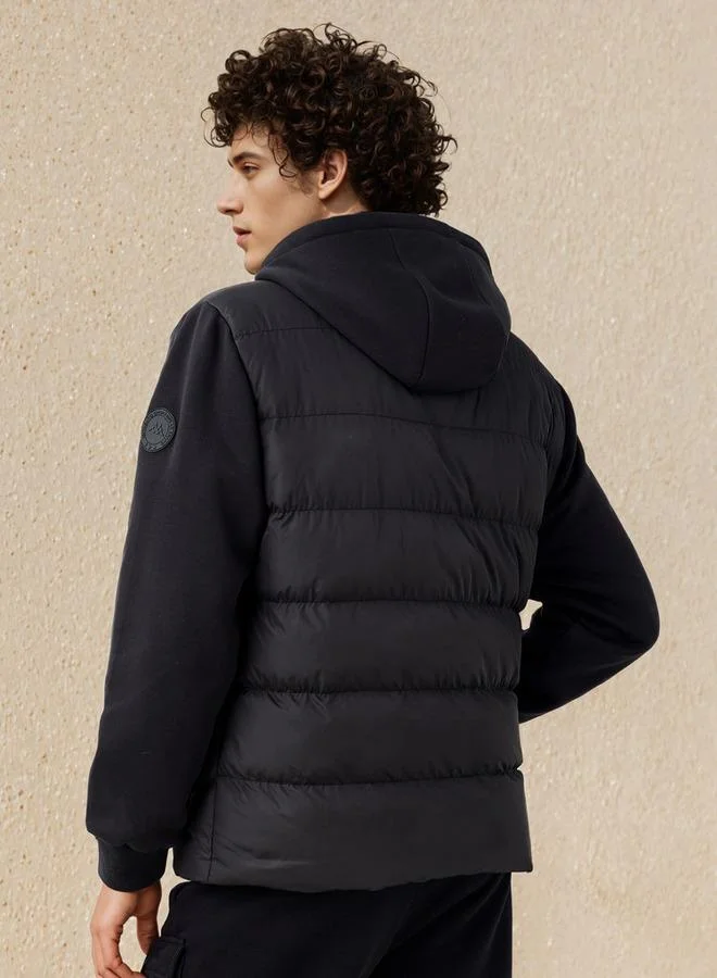 Kappa  Kappa Men Regular Hooded Puffer Jacket for Men | Best Price UAE