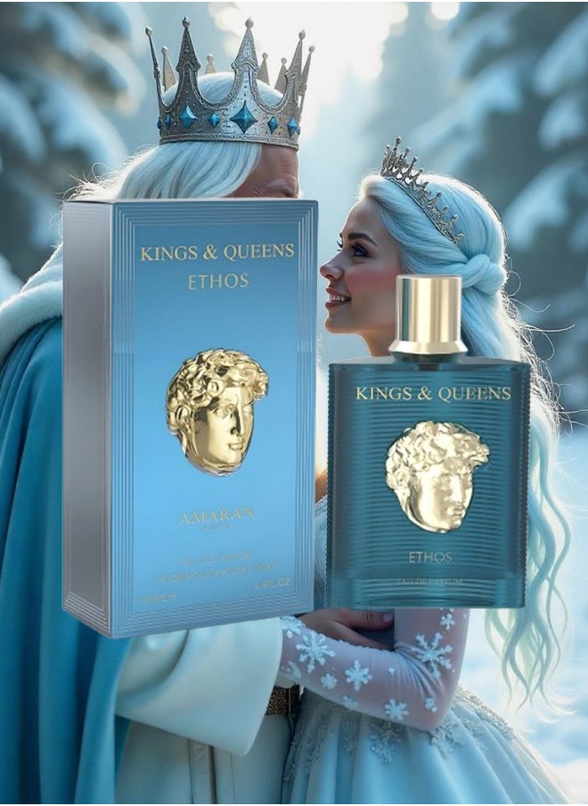 2 Pieces Kings And Queens Ethos Perfume For Unisex 100ml EDP - pzsku/ZCD5451D8B7C09477DB5FZ/45/_/1730747129/26a83ad6-1385-457d-9f7f-3aedb914c7cc