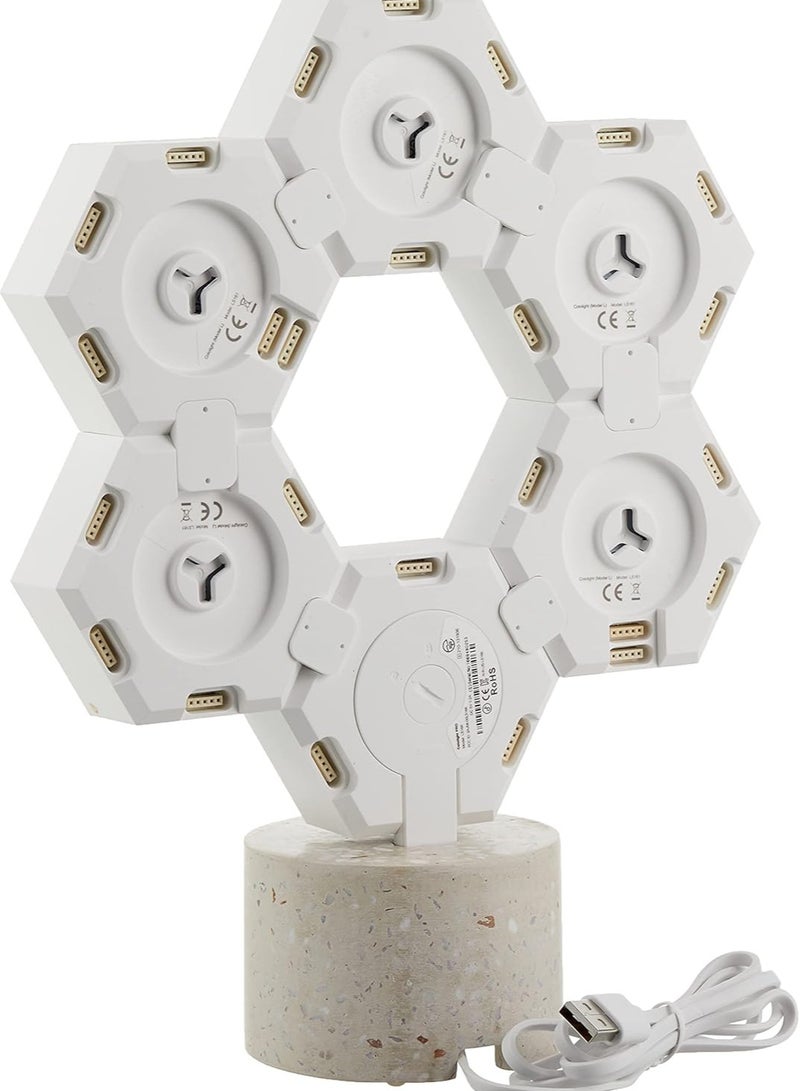 Lifesmart Cololight Pro - 6 Pack Starter Kit with Stone Base - Image 2