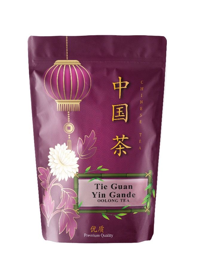 Premium Wulong Tea Tie Guan Yin Gande Aromatic Soothing Natural Whole Leaf Silky Texture Antioxidant Rich 150g