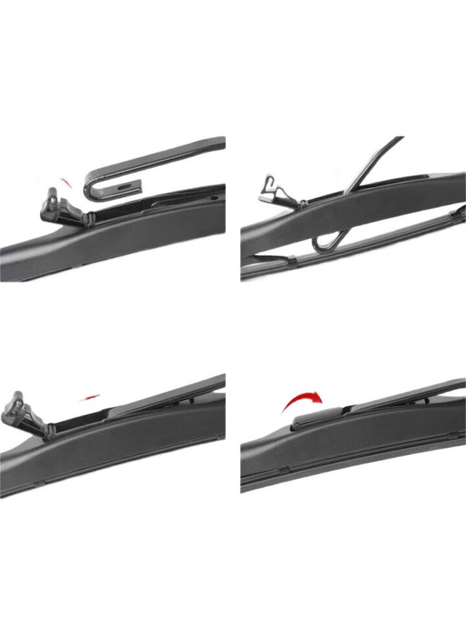 Meisim Windshield Wiper, Chevrolet Malibu (2011-2018 Models) Specific Three-Section Car Wiper Blade 24/19 - Image 1