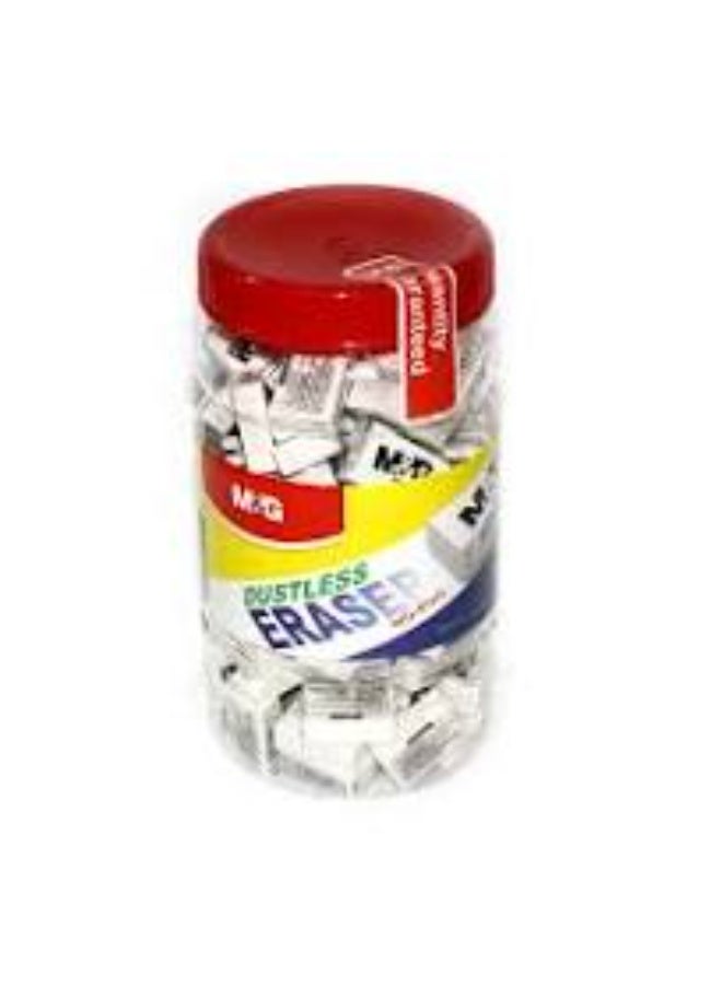 ام اند جي ممحاة صغيرة بيضاء من  – ٢٢×١١ مم - Image 1