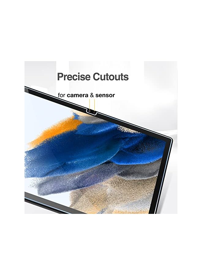 erorex Pack ProCase Galaxy Tab A8 10.5 2022 Screen Protector X200 X205 X207, Tempered Glass Screen Film Guard for 10.5 Inch Samsung Galaxy Tab A8 2022 Release  - Image 4