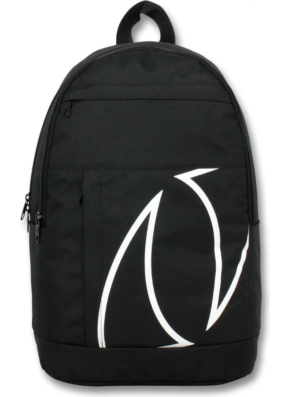 Ümit Çanta Cennec Three Compartment School Daily and Travel Backpack - Black