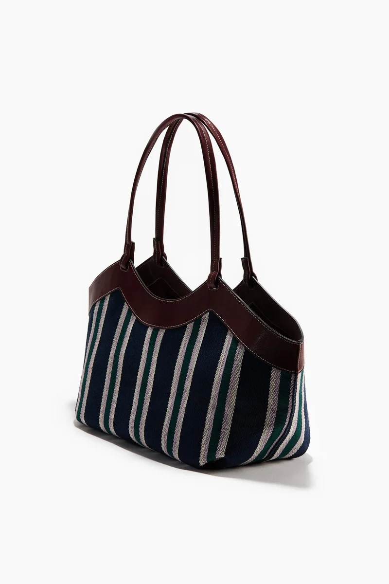 H&M Herringbone shopper