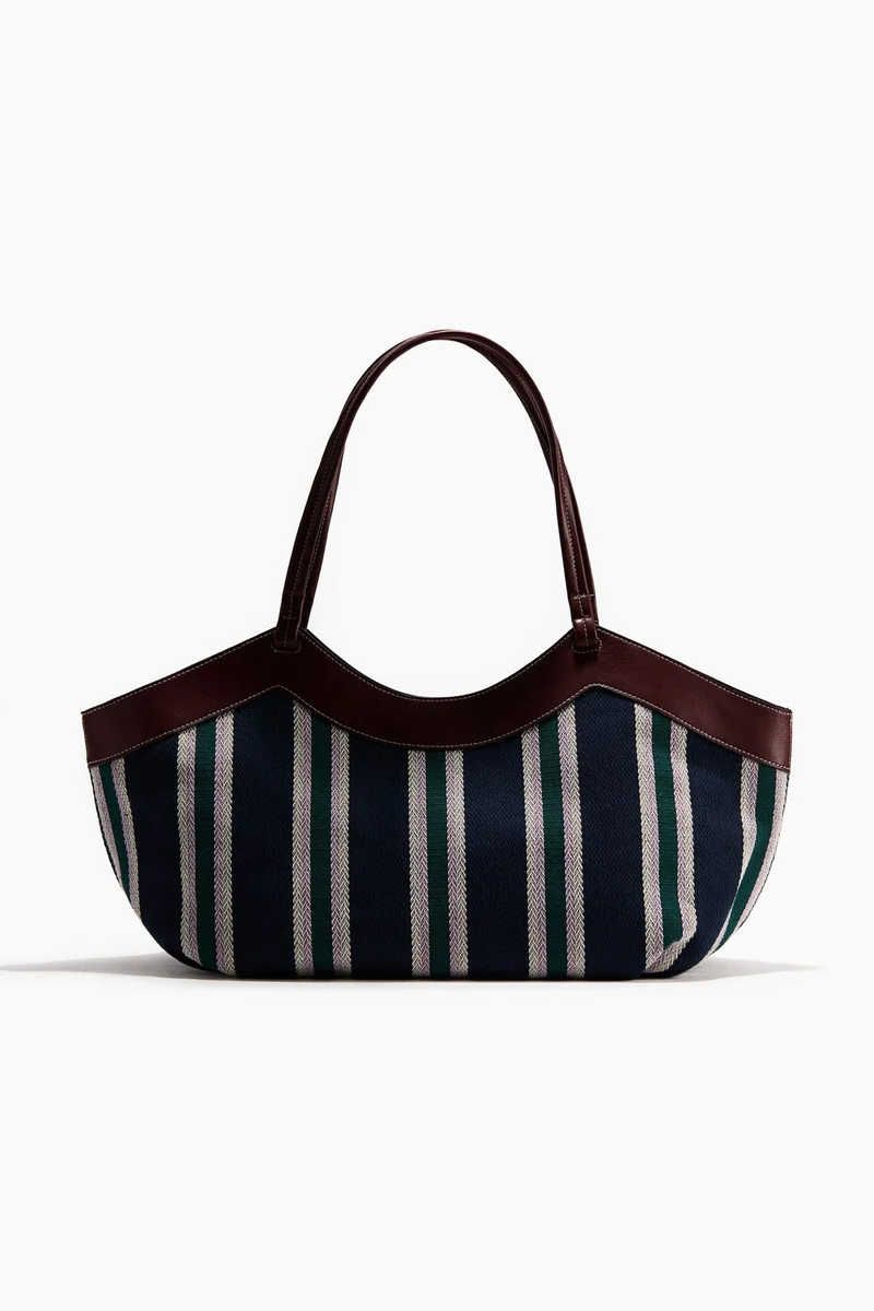 H&M Herringbone shopper