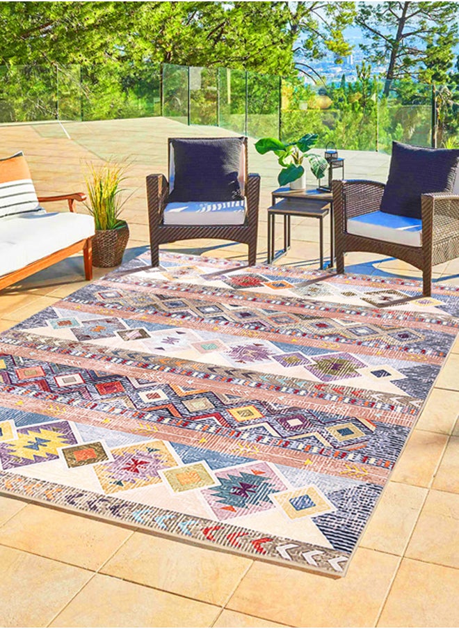 AL SANIDI Ground seating mat for camping  Multicolored  Size 200*140 Cm  - Image 2