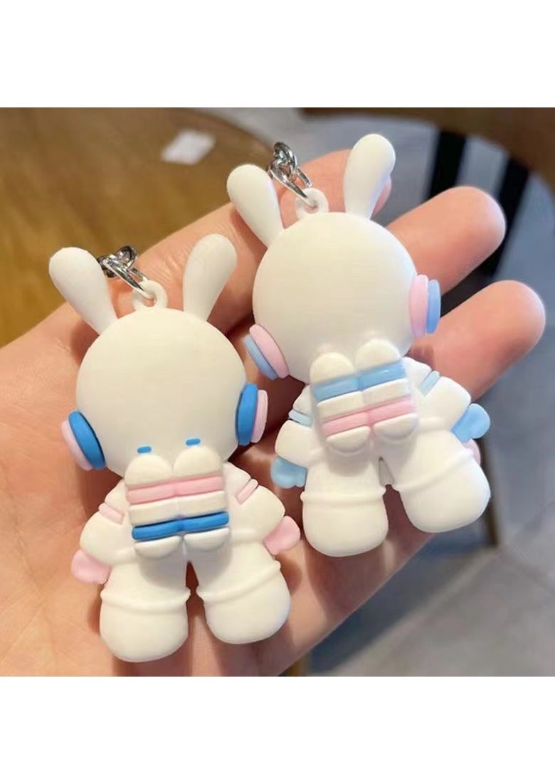 2pcs Cartoon Keychain Bag Charm Small Gift for Company Events Grand Openings Anniversaries  - Image 2