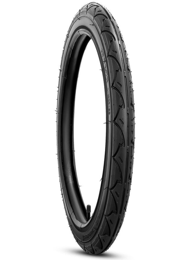 إطار خلفي مقاس 16×1.75 مع أنبوب داخلي، إطار العجلة الخلفية لعربة الأطفال القابلة للطي مقاس 16×1.75/47-305 مناسب لعربات الأطفال ثلاثية العجلات من نوع BOB، بما في ذلك موديلات Revolution Pro/Flex/SU/Ironman (مجموعة واحدة) - Image 1