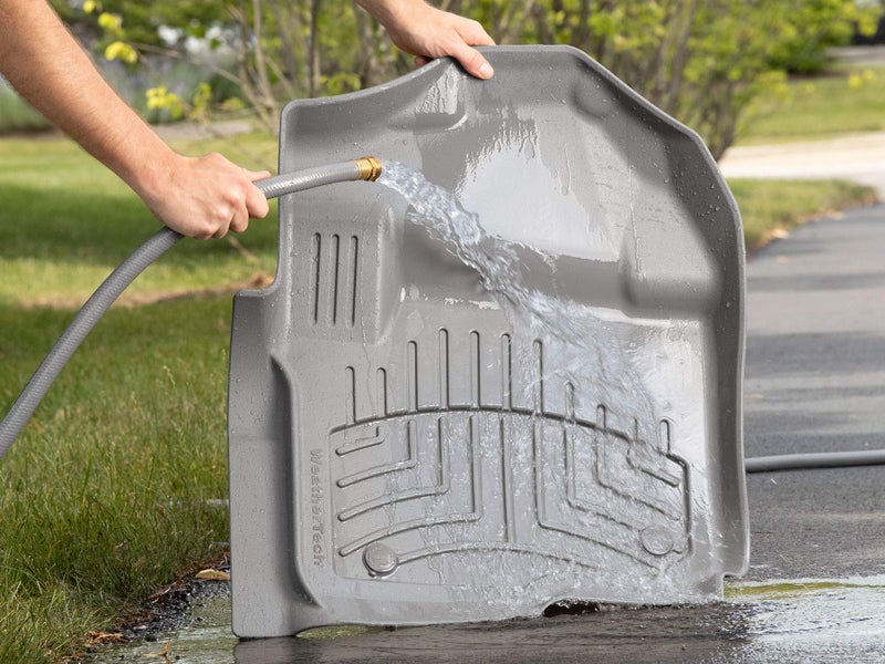 WeatherTech سجاد أرضي WeatherTech FloorLiner HP مخصص لسيارات كيا نيرو - الصف الأول والثاني (441776-1-2IM)، أسود - Image 2