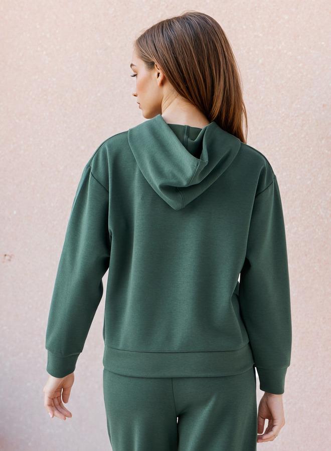 Kappa Women Printed Hooded Sweatshirt - Image 3