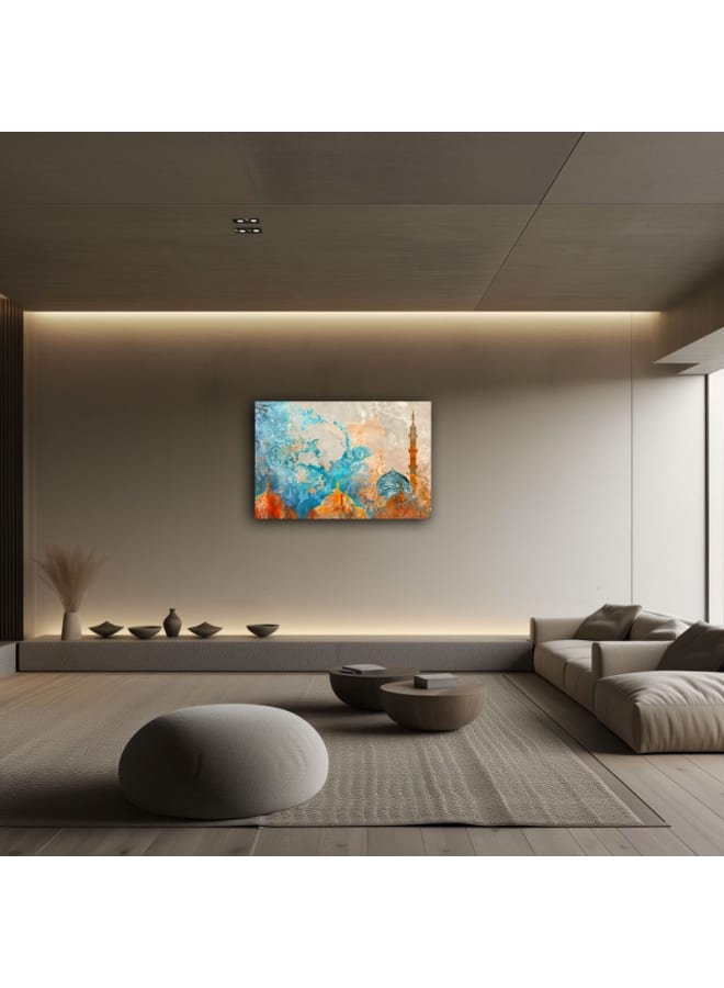 Home Gallery Texture Stone Mosque Background Printed On Canvas Wall Art - Image 5