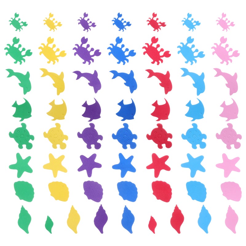 500pcs Colorful Ocean Animal Stickers for Kids DIY Crafts Sea Creature Shapes for Scrapbooking Classroom Decor Party Favor - Image 5