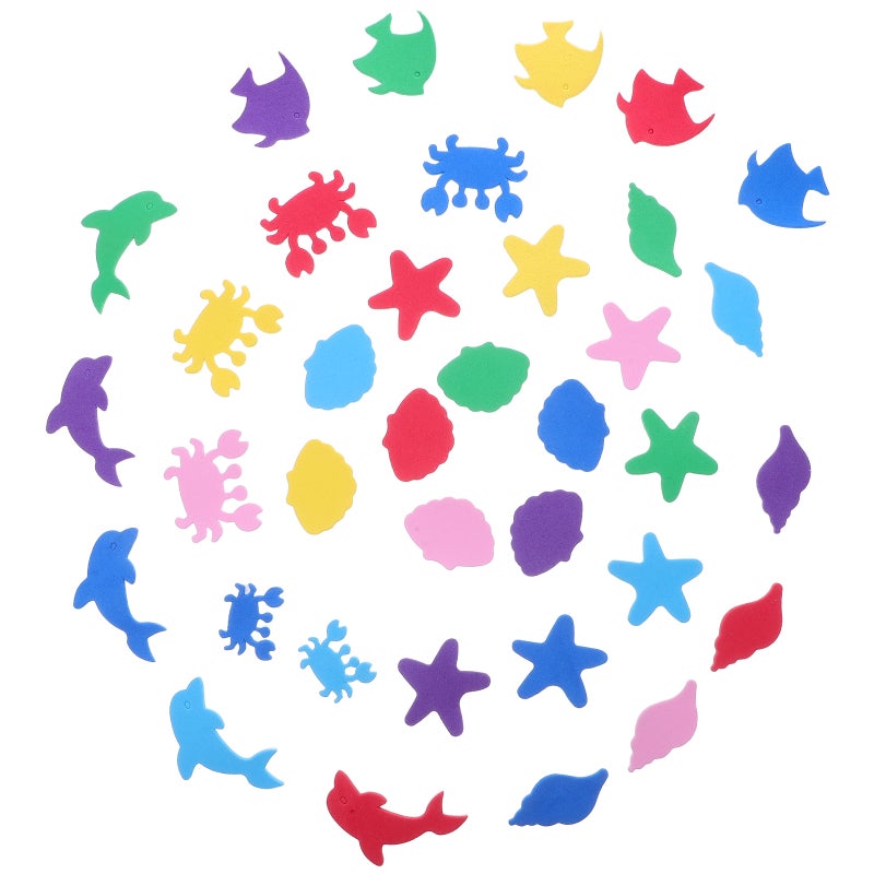 500pcs Colorful Ocean Animal Stickers for Kids DIY Crafts Sea Creature Shapes for Scrapbooking Classroom Decor Party Favor - Image 1