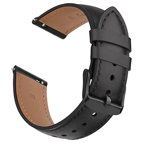 AK Lederarmband für Amazfit GTR 4,GTR 3 Pro,GTR 3,GTR 2e,GTR 2,Amazfit GTR 47 mm, verstellbares Armband mit Metallschnalle für Damen und Herren, weiches Ersatzarmband für Amazfit GTR Smartwatches - Image 2