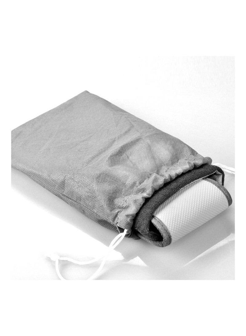 1 pair Home Hotel Breathable Slippers SPA Foldable Air Travel Salon Wear With Storage Cotton Cloth Travel Accessories - Image 2