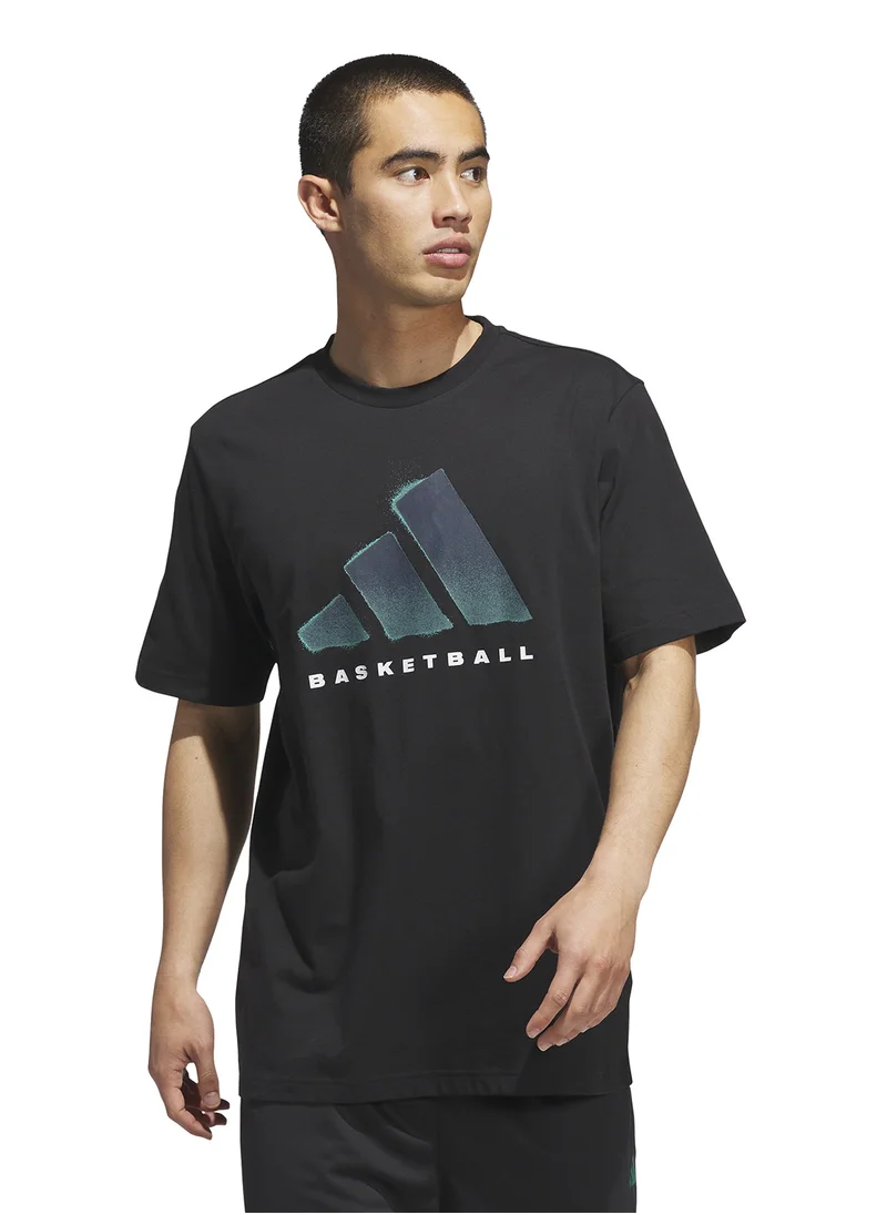 Adidas Adidas Basketball Graphic T-Shirt