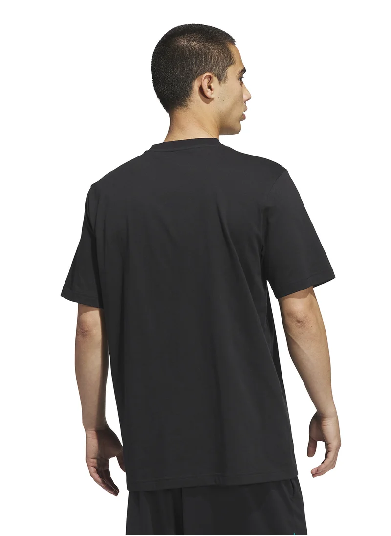 Adidas Adidas Basketball Graphic T-Shirt
