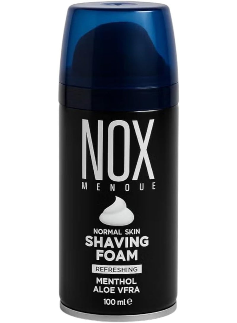 نوكس رغوة حلاقة فريدة من نوعها  بنكهة المنثول والصبار 100 مل