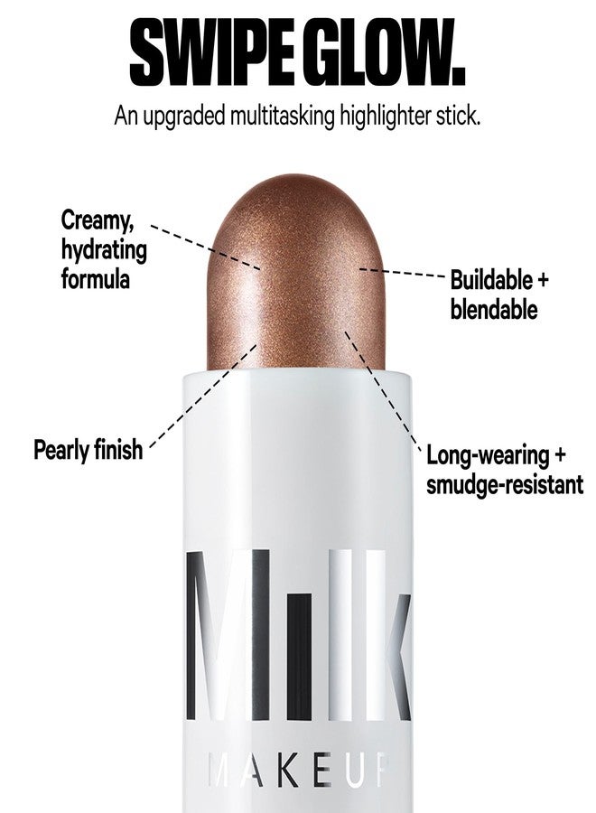 Milk Makeup High Light Highlighter Stick – Lit (Champagne Pearl), 0.28 oz - Image 2