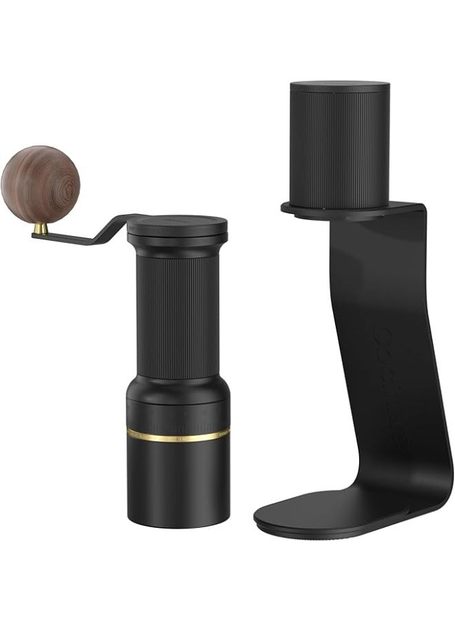 الكوكيناري مطحنة قهوة Cocinare ESSENCE DUO B38 Ultra – 2 في 1 كهربائية ولاسلكية مع وضع يدوي، 80 مستوى طحن دقيق، شفرات GhostEdge عالية الأداء، تصميم احترافي للإسبريسو والقهوة المقطّرة، مع قاعدة قابلة للفك (أسود أوبسيديان) - Image 1