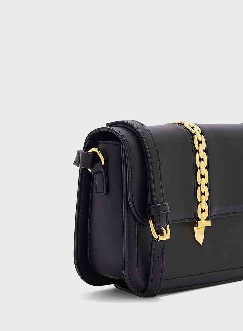 shoexpress Flap Over Crossbody Bag