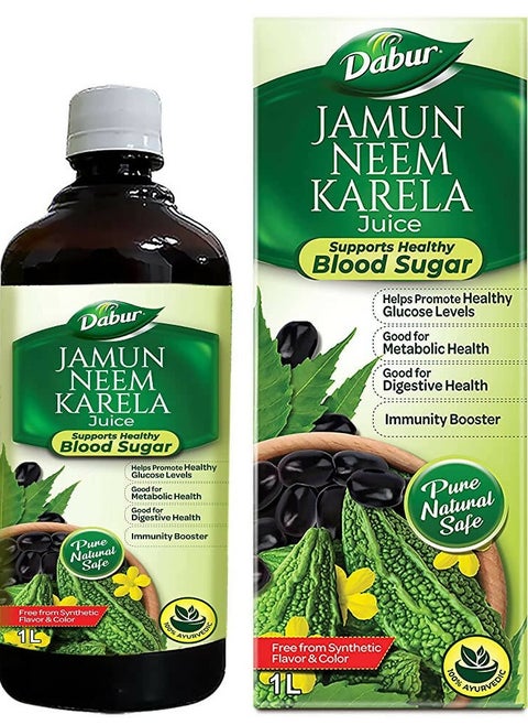 Dabur Jamun Neem Karela Juice -1 L
