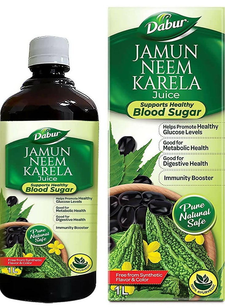 Dabur - Dabur Jamun Neem Karela Juice -1 L - Image 1