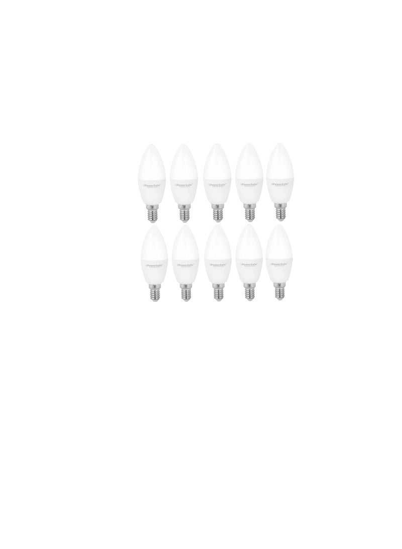 PowerSafe Energy Saving 5W LED Bulb E14 Holder with Surge Protection|ESMA Approved Pack of 10 (WARM WHITE) - Image 2
