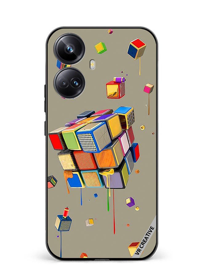 VR CREATIVE Protective Case Cover For Realme 10 Pro Plus Multicolur Design Multicolour - Image 1