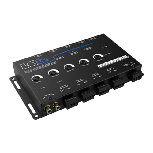 AudioControl LC8i أسود محول خرج خط 8 قنوات مع إدخال مساعد - Image 2