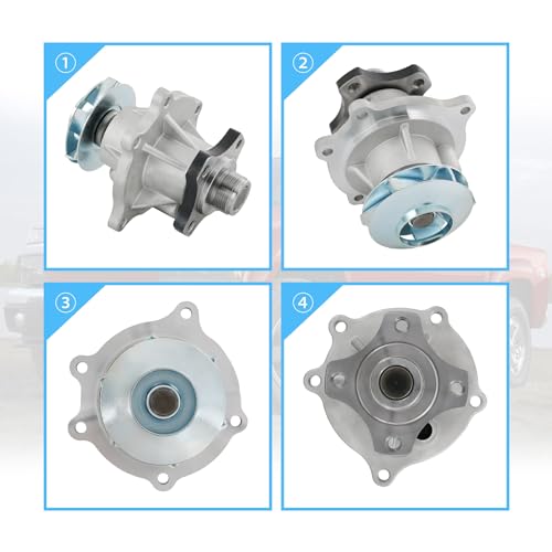 LDMINDA AW5097 Water Pump Kit with Gasket Replacement for Chevrolet For GMC Colorado Trailblazer Canyon Envoy For Buick Rainier for Hummer H3, 2.8L 2.9L 3.5L 3.7L 4.2L Engine - Image 5