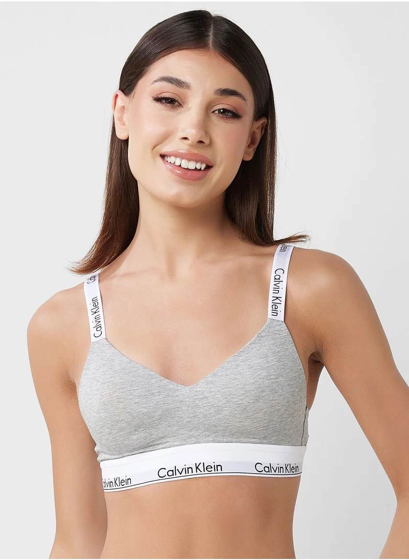 CALVIN KLEIN Logo Strap Bra