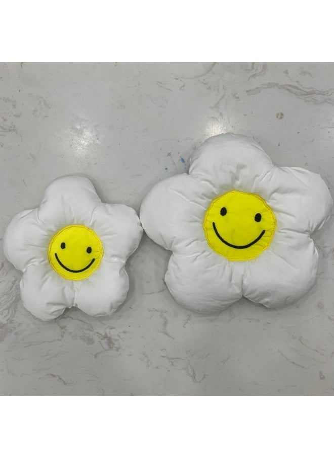2023 Version Of The Small Flower Fresh Joker Spot Direct Smiling Face Flower Five Leaf Flower Shoes And Socks Clothing-Color:Picture Color-Height:18cm Rose Red