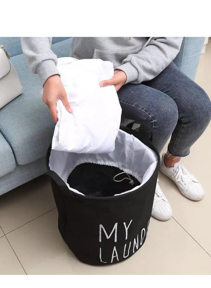 راكسوم سلة الغسيل وحقيبة تخزين الألعاب حل متعدد الاستخدامات للمساحات المرتبة - Image 3