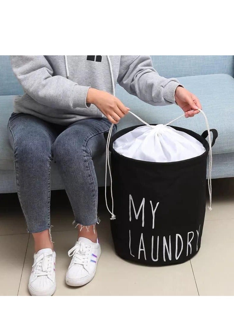 راكسوم سلة الغسيل وحقيبة تخزين الألعاب حل متعدد الاستخدامات للمساحات المرتبة - Image 4