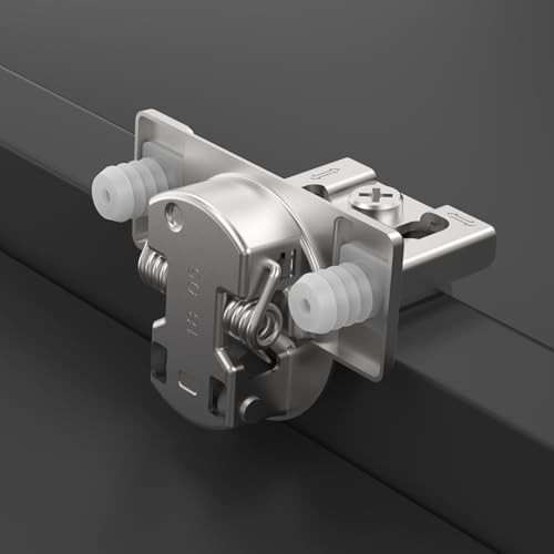 Chibery 30 Pack 34 Overlay 3D Soft Close Concealed Kitchen Cabinet Hinge for Face Frame Door PreAssembled Easyon Dowels Self Closing Hidden Satin Nickel 105 Open Concealed Stainless Steel - Image 3