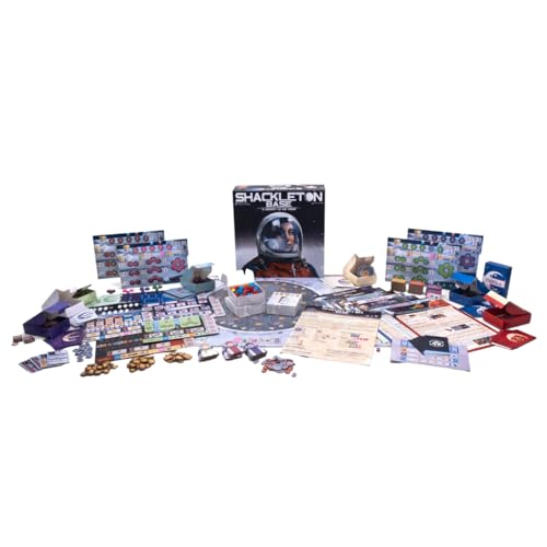 Pandasaurus Games Shackleton Base A Journey to The Moon Board Game SciFi Strategy Game of Space Exploration Fun for Family Kids Adults Ages 14 14 Players 60120 Minute Playtime - Image 5