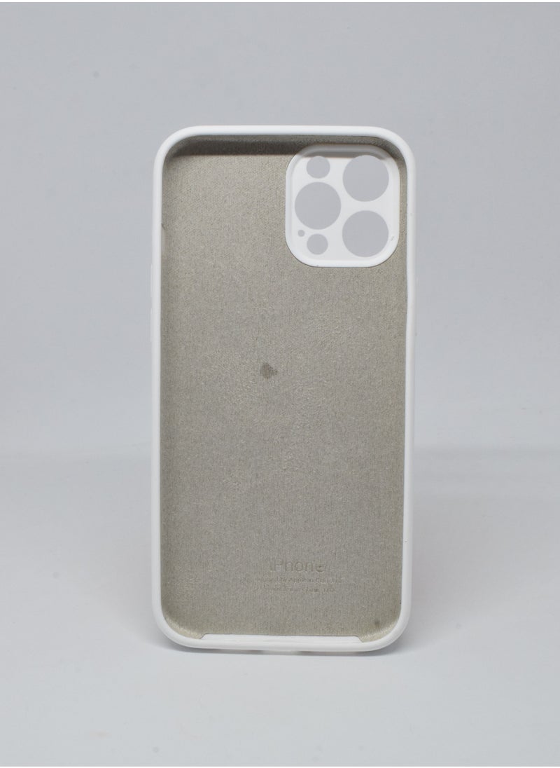 BORTONY - Silicone Protective Case Cover Compatible with iPhone 12 Pro Max  Anti-Scratch Anti-Fingerprint Anti-Drop Slim Cover for iPhone 12 Pro Max - Image 1