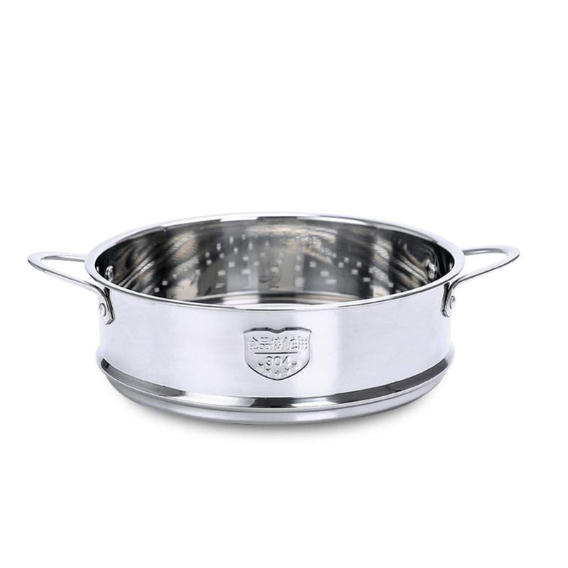 DOITOOL Stainless Steel Food Steamer Basket with Handles 9.44X7.67X2.36In Energy Efficient Multi-Vent Design for Steaming Vegetables Buns Dumplings in Home and Restaurant Kitchen - Image 3