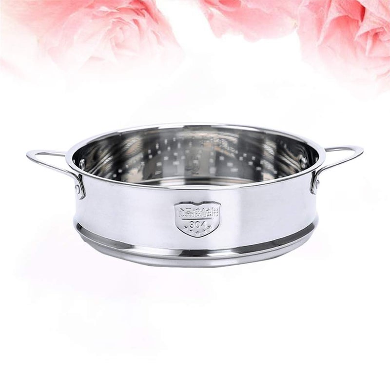DOITOOL Stainless Steel Food Steamer Basket with Handles 9.44X7.67X2.36In Energy Efficient Multi-Vent Design for Steaming Vegetables Buns Dumplings in Home and Restaurant Kitchen - Image 5