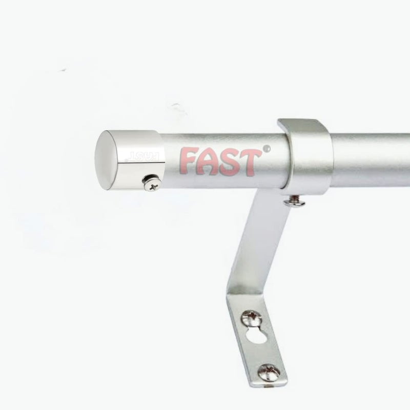 FAST غطاء نهاية قضيب الستارة المعدني الثقيل من الفولاذ المقاوم للصدأ CB45S للباب والنافذة 1 بوصة ملحقات قضيب الستارة (4) - Image 3