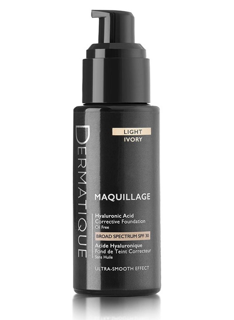 ديرماتيك كريم أساس مع عامل حماية من الشمس ( SPF 30 ) – فاتح – 30 مل - Image 1